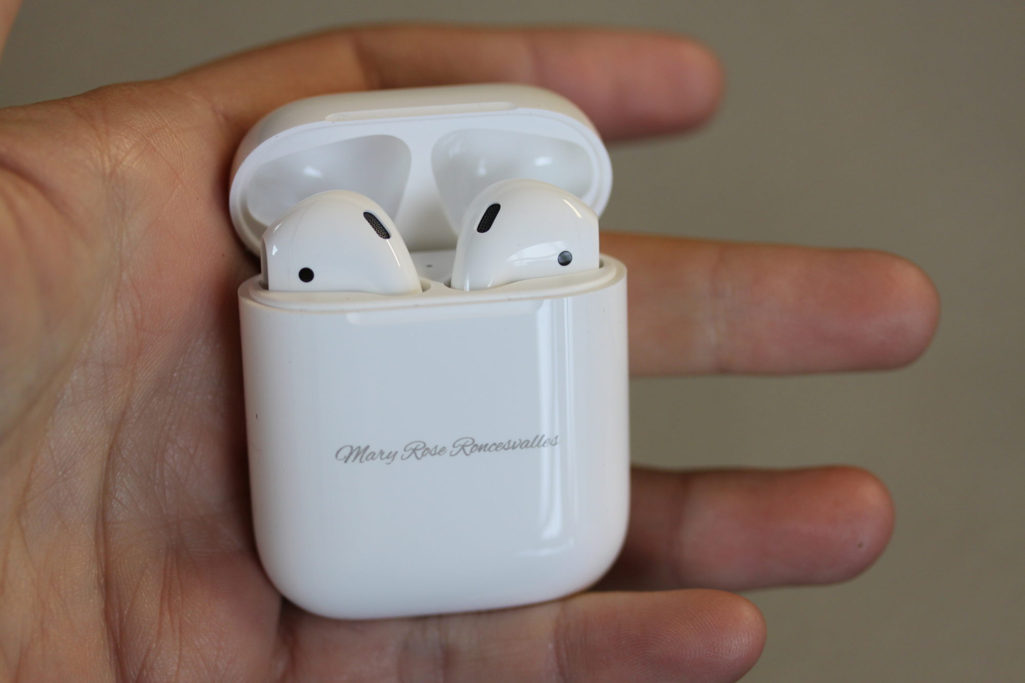 Laser Engraved AirPods - In A Flash Laser - iPad Laser Engraving