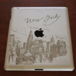 Cityscape iPad Engraving