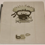 Engraved Cream Smart Cover