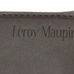 Engraving on thick leather iPad case