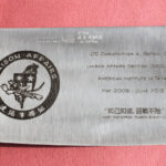 Laser Engraved Steel Cleaver