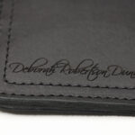 Laser engraved name