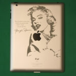 Marilyn iPad Engraving