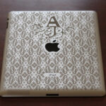 Patterned iPad Engraving