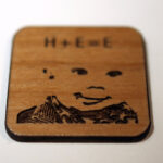 Tiny wood engraving
