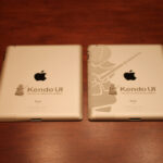 Two color iPad Engraving
