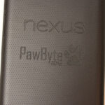Logo on Nexus 7 Tablet