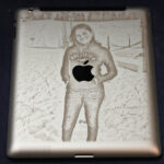 Photo engraved on iPad