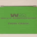 Waste Management Green Custom iPad Cover