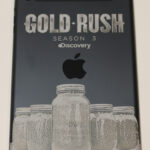 Gold Rush iPad Engraving