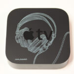Laser engraved Apple TV
