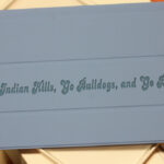 Custom Engraved iPad mini Blue Smart Cover