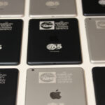 Silver and Slate iPad mini engraving