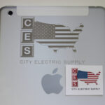 iPad mini engraving from color logo